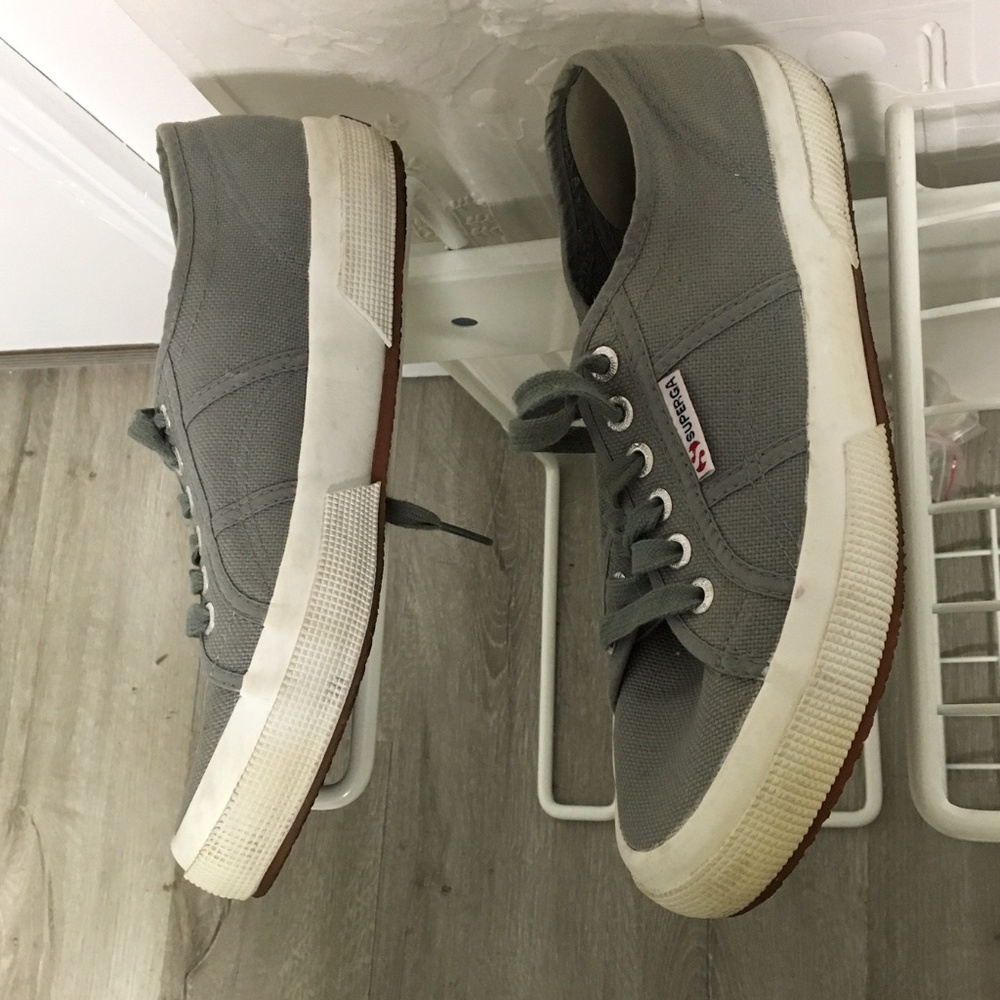 Gray Superga Sneakers - Picture 3 of 5